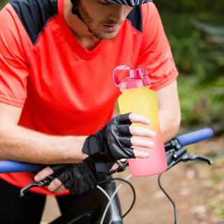 Straw Water Bottle