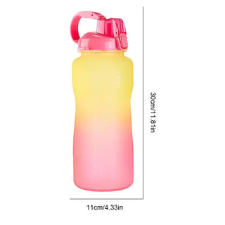 Straw Water Bottle